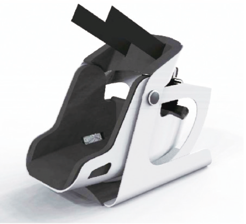 空圧式足首可動域改善補助装置の外観を検討