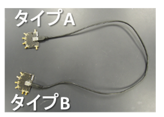 USB3.0用ケーブルと測定治具